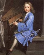 samuel pepys an 18th century painting of young man playing the spinet by jonathan richardson oil painting artist
